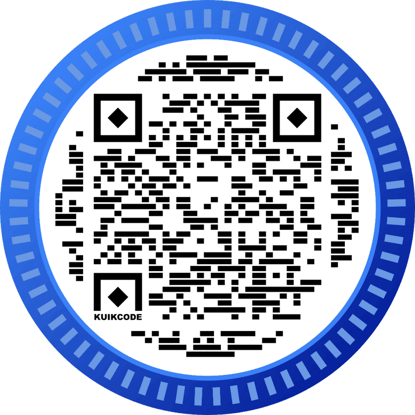 Receipt footer KuikCode QR code from a bulk batch