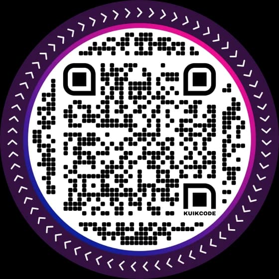 Arrow QR code design