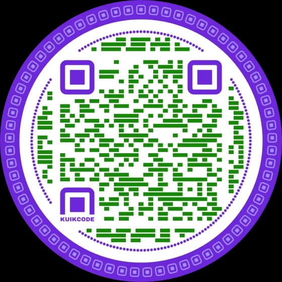Back to School QR code design