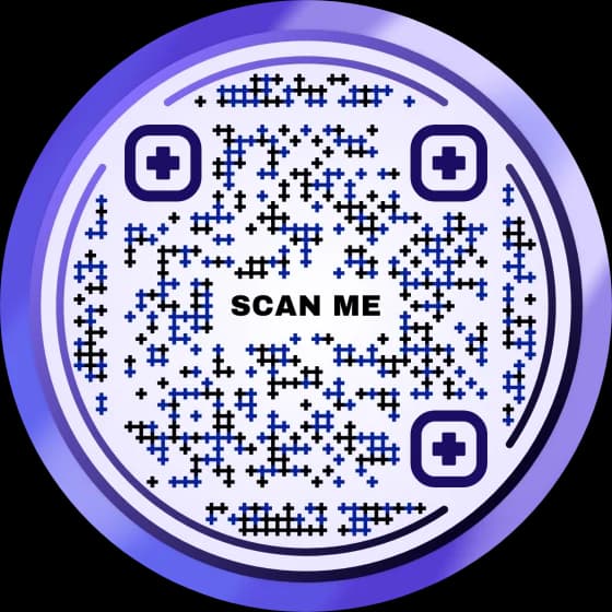 Cross QR code design