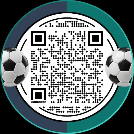 Soccer QR code design
