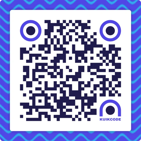 Aurora QR code design