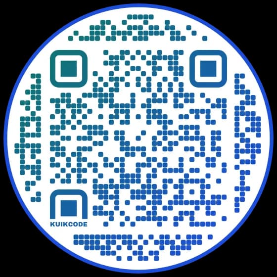 Ocean QR code design