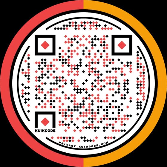 vCard QR code design