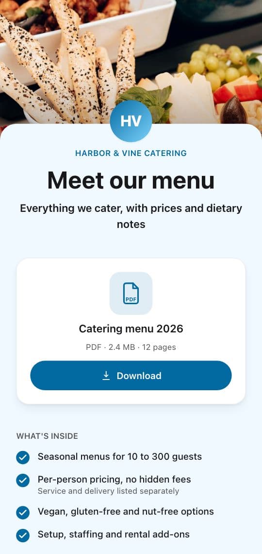 File Download KuikPage template