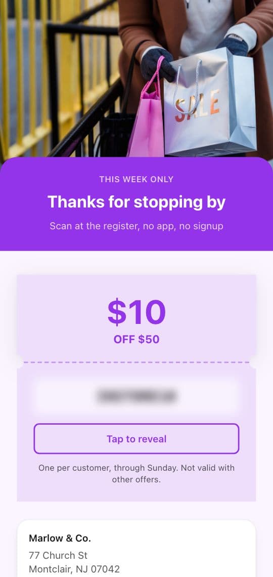 Retail Offer KuikPage template