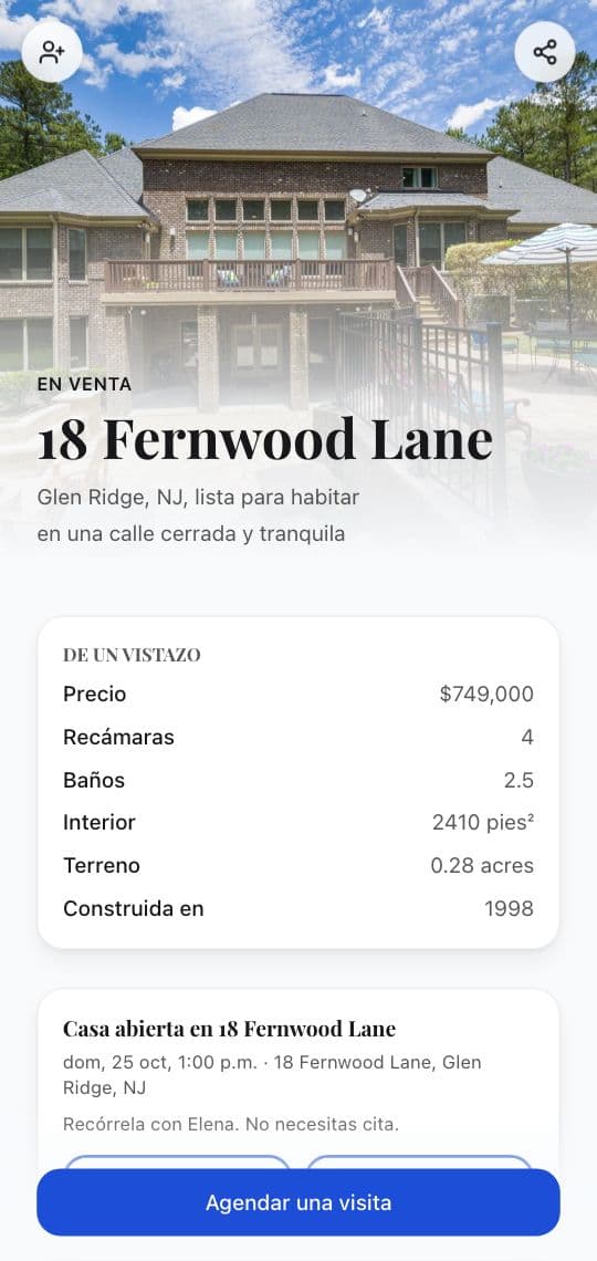 Plantilla de KuikPage Ficha de propiedad
