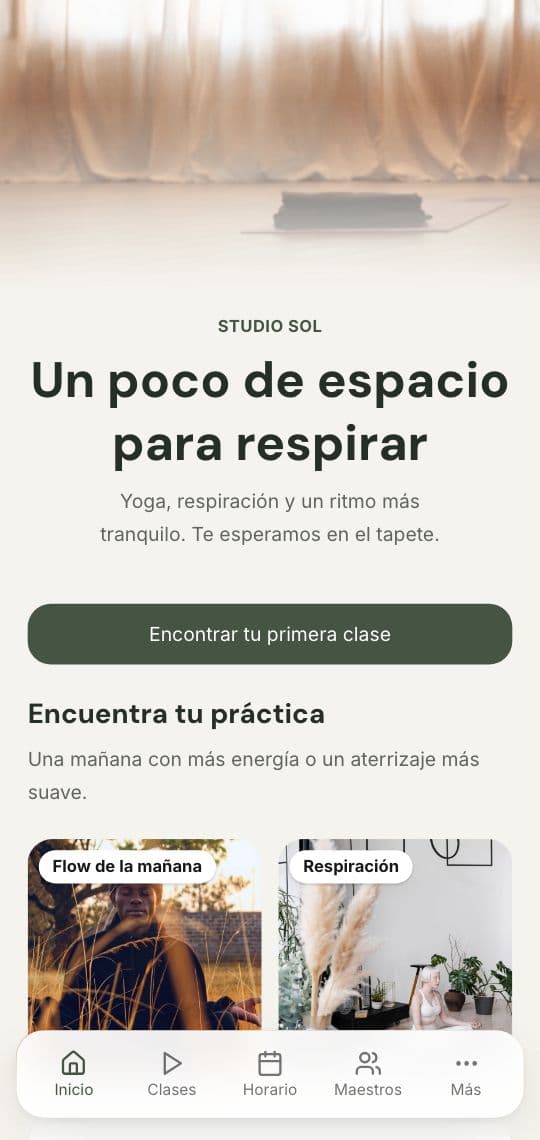 Plantilla de KuikPage Estudio de bienestar