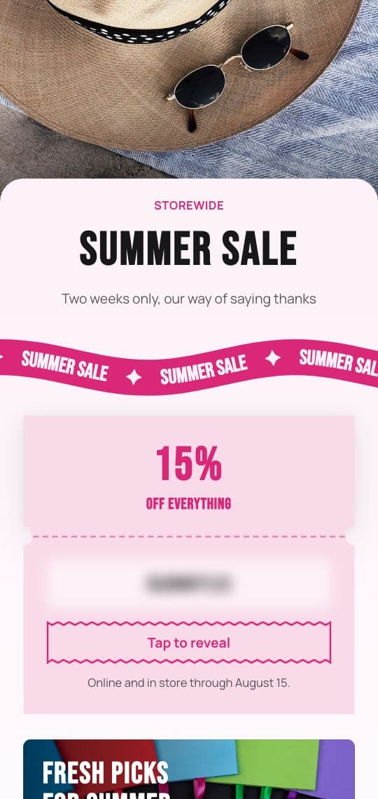 Promotion KuikPage template